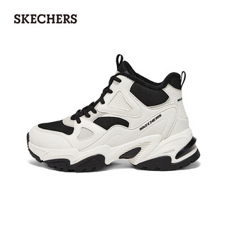 斯凯奇（Skechers）斯凯奇蜜糕鞋2024夏季168023 白色/黑色/WBK 38