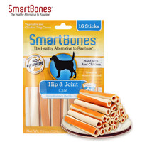 SmartBones 宠物狗狗零食磨牙棒 鸡软骨关节卷棒(鸡肉味)-16支装