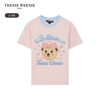 TEENIE WEENIE Kids小熊女童 圆领棉T恤