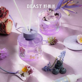 野兽派（THE BEAST）【渠道】巴黎周末小温暖香包香薰礼盒香薰室内摆件