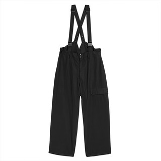 Y-3【运动季】y3SUSPENDER PANTS休闲裤男士阔腿背带裤51-IW7471 黑色 S