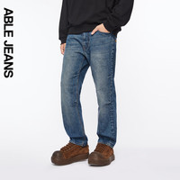 ABLE JEANS 【直筒滑板裤】24秋季男士宽松弹力牛仔裤801651 工装蓝 28/32