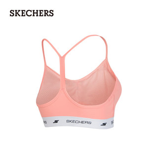 斯凯奇（Skechers）女士运动内衣背心舒适外穿P224W069 烛光桃粉/00C7 S