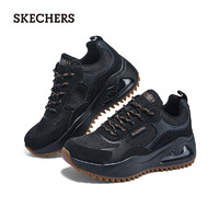 斯凯奇（Skechers）夏季女鞋户外鞋厚底缓震气垫鞋抓地耐磨177545 全黑色/BBK 39