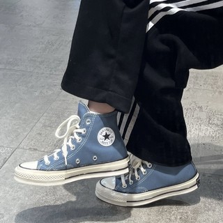 百亿补贴：CONVERSE 匡威 1970S三星标海军蓝色高帮休闲男女同款帆布鞋A00752c