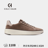 colehaan/歌涵 男士板鞋 24年秋季时尚增高板鞋休闲鞋C40010 棕色 40.5