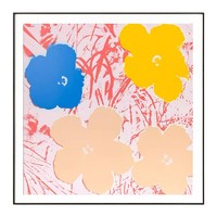 墨斗鱼艺术安迪·沃霍尔Andy Warhol花系列丝网版画限量版画收藏证书 Flowers Portfolil系列-7