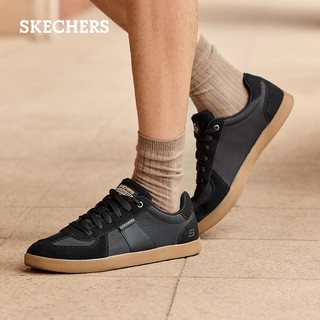 Skechers斯凯奇2024秋季男鞋休闲鞋运动板鞋百搭德训鞋小白鞋