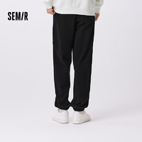 Semir 森马 休闲裤男 黑色90001 170/74A/M