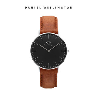 丹尼尔惠灵顿（DanielWellington）DW手表男女同款简约时尚欧美表石英表36mm DW00100144