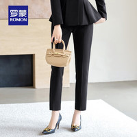 罗蒙女士正装裤2024秋季新款商务百搭休闲西裤时尚职业工装裤女