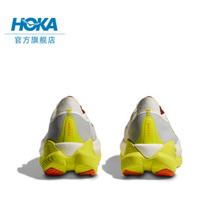 HOKA ONE ONE 马赫 X2 女子夏季竞训公路跑鞋 霜白色/湖绿色 37