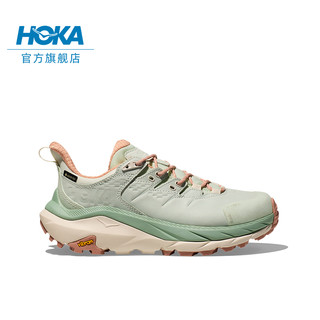 HOKA ONE ONE KAHA 2 GTX 男女低帮徒步鞋 灰绿色/砂岩色 40