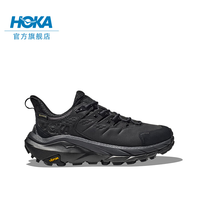 HOKA ONE ONE Kaha 2 GTX 女子低帮徒步鞋 黑色/黑色 37