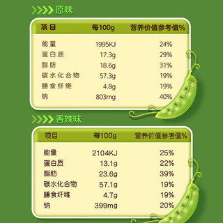 旺旺 挑豆系列豌豆酥90g 原味/香辣味馋嘴休闲办公室下午茶零食小吃 原味 90g