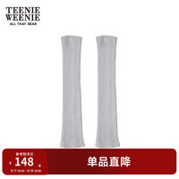 Teenie Weenie小熊2024年早秋简约纯色腿袜堆堆袜时髦穿搭女袜 灰色 FRE