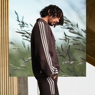 adidas ORIGINALS CLOT FW24 男女运动夹克 JF4267 碳黑 XL