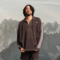 adidas ORIGINALS CLOT FW24 男女运动夹克 JF4267 碳黑 XL