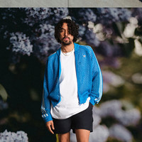 adidas ORIGINALS CLOT FW24 男女运动夹克 JF4268 亮蓝 S
