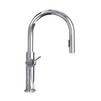 KOHLER 科勒 酷瑞系列 K-22972T-4-CP 下抽拉厨房龙头+角阀*2 抛光镀铬