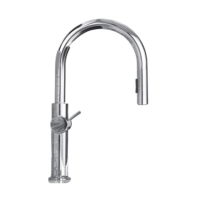 KOHLER 科勒 酷瑞系列 K-22972T-4-CP 下抽拉厨房龙头 抛光镀铬