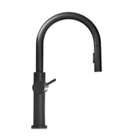 KOHLER 科勒 酷瑞系列 K-22972T-4-BL 下抽拉厨房龙头 黑色