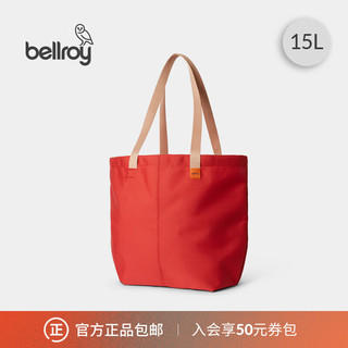 Bellroy澳洲Market Tote15L乐游托特包休闲游泳通勤购物轻便女包 活力红15L