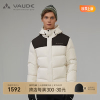 巍德（VAUDE）德国户外运动长款鹅绒服男女生同款防风保暖羽绒服外套elmo650蓬 【短款】浅米色-VG2233522 XXXL