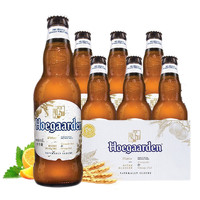 Hoegaarden 福佳 白啤比利时风味精酿小麦白啤酒300ml*6瓶整箱