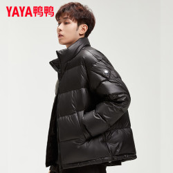 04元】鸭鸭羽绒服男外套_yaya 鸭鸭羽绒服 鸭鸭(yaya)男士立领短款