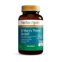 herbs of gold 35000mg高含量奶蓟草护肝片 60片