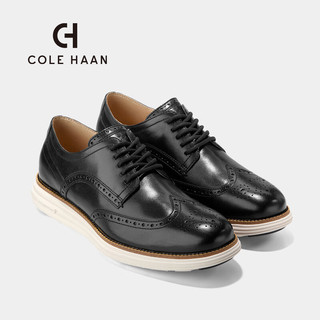 COLE HAAN 歌涵 男士布洛克鞋 C39598 黑色 41