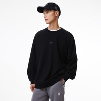 杰克·琼斯（JACK&JONES）秋季新款立体字母胶印时尚潮流百搭宽松圆领卫衣长袖男224333082