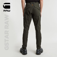 G-STAR RAW2024休闲裤男士秋季3D 2.0超弹高端工装裤D24307 泥炭色 3230