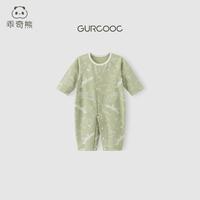 男女宝宝长袖连体衣春秋季新生儿纯棉哈衣爬爬服婴幼儿家居睡衣服