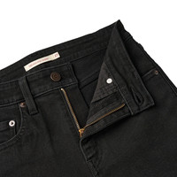 Levi's 李维斯 女士721高腰紧身简约气质加绒牛仔长裤 18882-0854 黑色 29 28