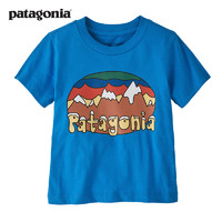 Patagonia 巴塔哥尼亚 婴童棉质T恤 Fitz Roy Flurries 60382 patagonia