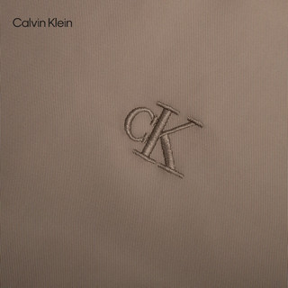 Calvin Klein Jeans【防泼水】24秋季女ck仿羊羔绒翻领鸭绒羽绒服J224592 PAV-大地棕 XS