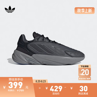 adidas 阿迪达斯 OZELIA复古经典运动老爹鞋男女阿迪达斯三叶草IG1136 水泥灰/深灰 36