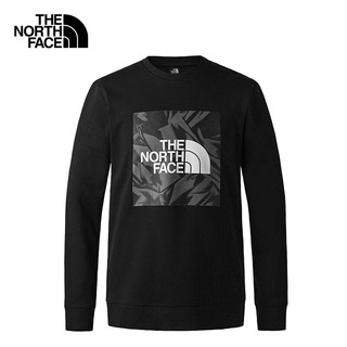 THE NORTH FACE 北面 针织卫衣男款新年款户外休闲运动舒适透气24年春季88FT JK3/黑色