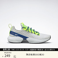 Reebok锐步男鞋女鞋SOLE FURY经典运动健走跑步鞋 FY0859_灰色/荧光色 中国码:39(25cm),US:7