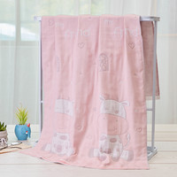 Arsof 爱尔思 纯棉家用吸水浴巾三层纱布可穿可裹儿童新款夏季薄款不掉毛