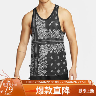 耐克 NIKE 男子 T恤 AS KD M NK DF SL 运动服 DH7372-010 黑色 2XL码