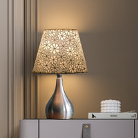 FANDBO 凡丁堡 MWDS435-KT 简约铁艺台灯 银色 一盏