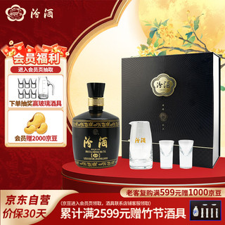 汾酒黑坛金20 清香型 53度 475mL*2 礼盒带酒具 贾樟柯中秋礼盒