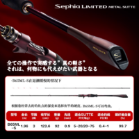 SHIMANO 禧玛诺 日本20款sephia LTD METAL SUTTE 鱿鱼竿枪柄船钓竿