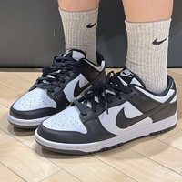 NIKE 耐克 女鞋 Dunk Low (GS)CW1590-100  黑白熊猫 38.5