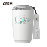 germ 可口可乐联名摩卡咖啡杯 琉璃白 400ml