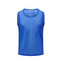 先锋连 对抗服 足球篮球训练背心 分组运动马甲 成人码 号码定制款 深蓝（小网眼款）