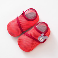 依蔻豆 婴儿地板袜夏季薄款网儿童室内居家防滑隔凉软底宝宝早教学步鞋袜